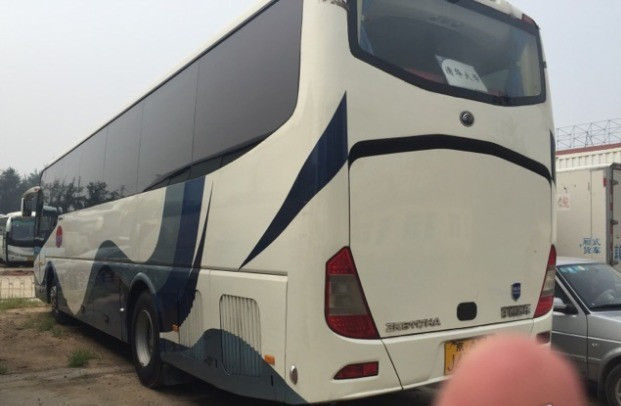 Χρησιμοποιημένο πρότυπο 55 Seater τουριστών από δεύτερο χέρι Yutong έτος λεωφορείων 2011 λεωφορείων λεωφορείων ZK6117
