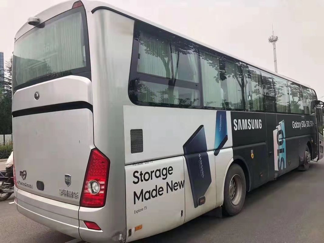 Χρησιμοποιημένα τα diesel λεωφορεία 6122 τύπος 53 Yutong καθίσματα μηχανή 2014 ετών YC άφησαν το Drive