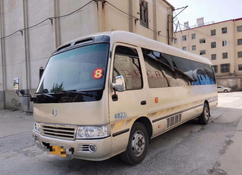 2016 χρησιμοποιημένη έτος μηχανή 27 της Cummins λεωφορείων ακτοφυλάκων καθίσματα με το αερόφρενο και το βυθίζοντας κορμό