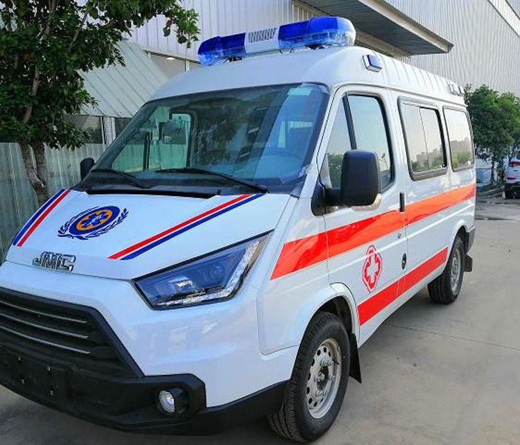 Ενιαίο αυτοκίνητο ασθενοφόρων οχημάτων 4x2 εμφάνισης αξόνων με το εργονομικό σχέδιο (τύπος μεταφορών)