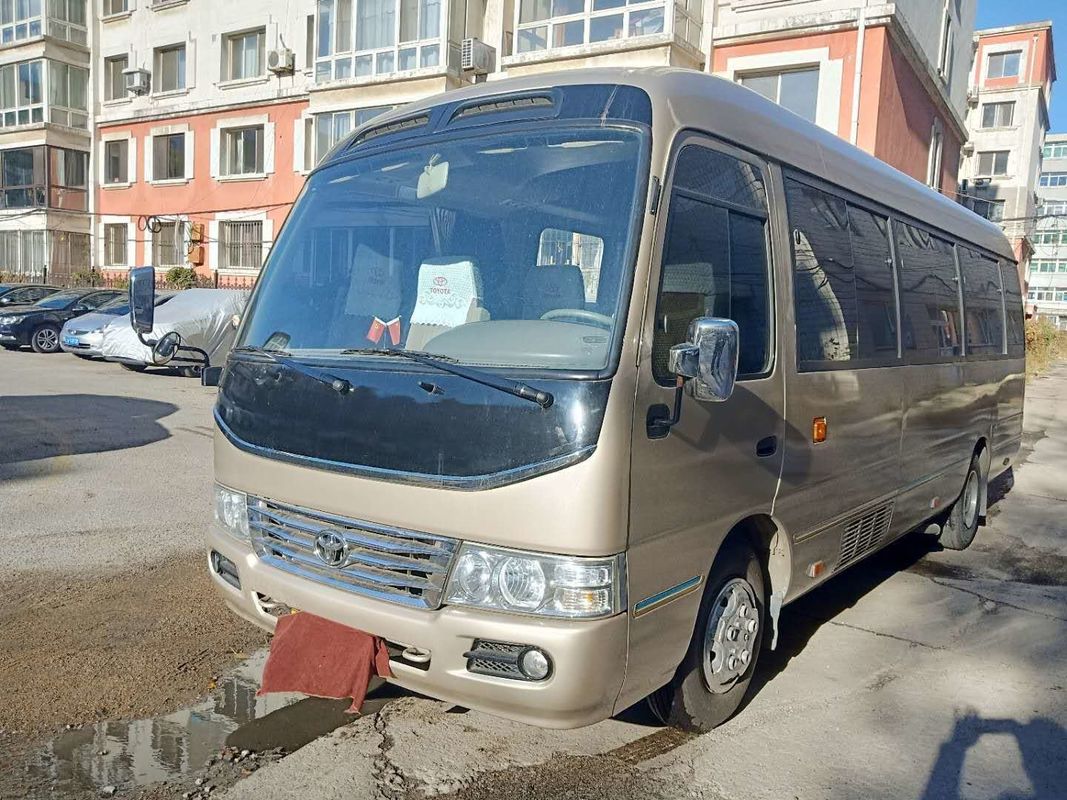 2013 έτος Toyota 30 καθισμάτων χρησιμοποιημένο βενζίνη ακτοφυλάκων εμπορικό σήμα της Toyota λεωφορείων λεωφορείων μίνι