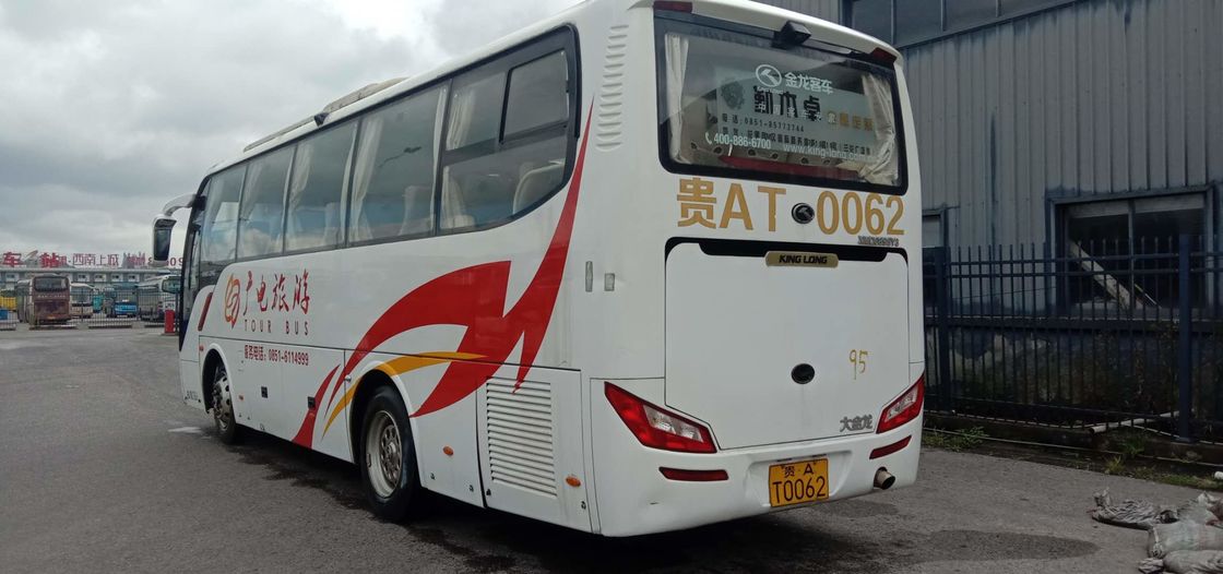 Το diesel 168kw Kinglong XMQ6898 2015 έτους χρησιμοποίησε το λεωφορείο 39/45 λεωφορείων καθίσματα πολυτέλειας καθισμάτων