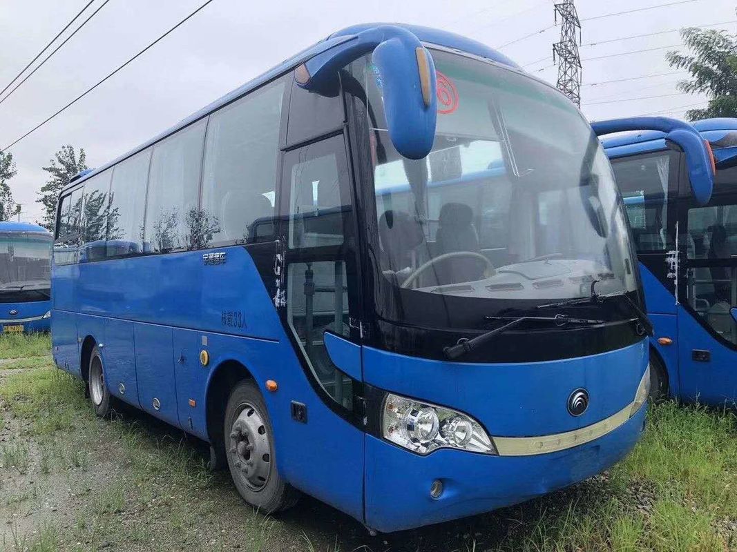Επιβάτης Zk6808 33 χρησιμοποιημένα καθίσματα λεωφορεία YC πετρελαίου diesel Yutong. ΕΥΡΏ ΙΙΙ μηχανών 147kw