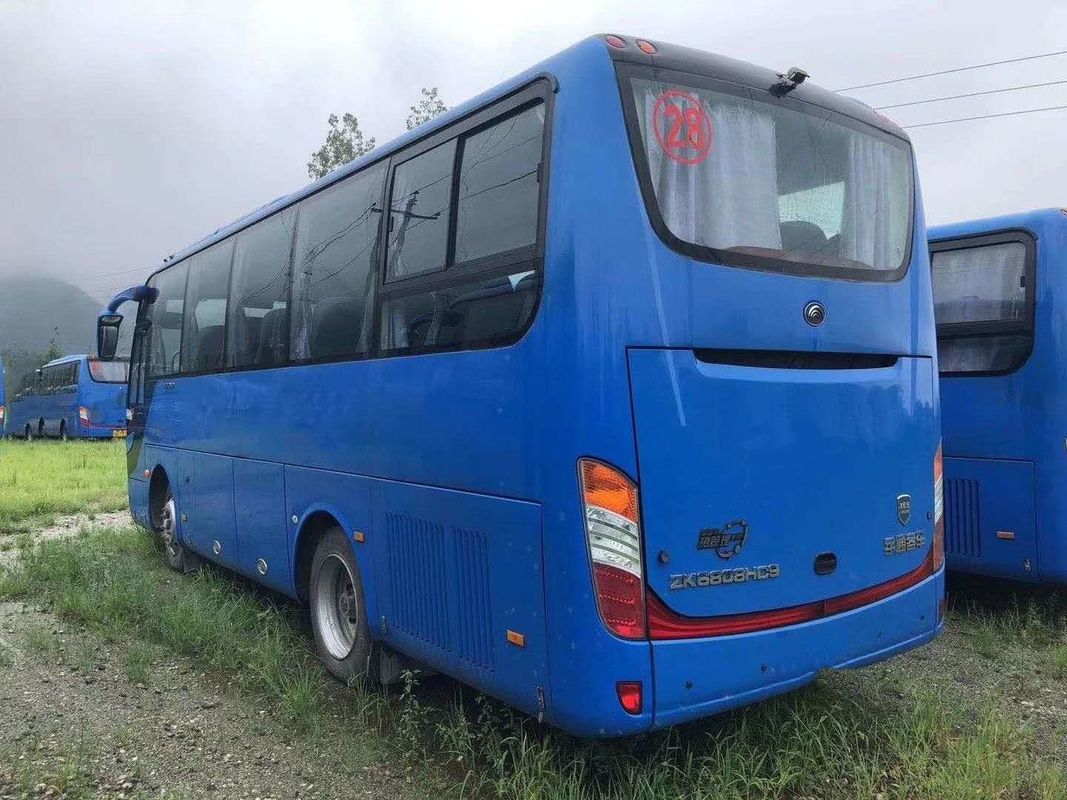 Επιβάτης Zk6808 33 χρησιμοποιημένα καθίσματα λεωφορεία YC πετρελαίου diesel Yutong. ΕΥΡΏ ΙΙΙ μηχανών 147kw