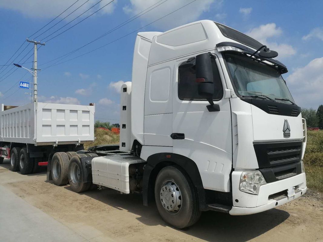 Φορτηγό επικεφαλής 6x4 τρακτέρ της Κίνας Sinotruk Howo A7 με τα διαφορετικά χρώματα
