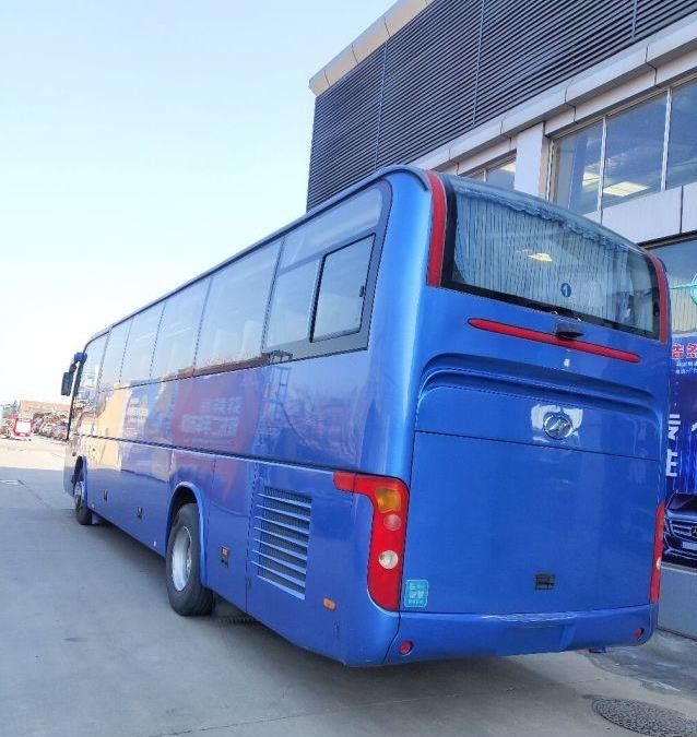 Υψηλότερο KLQ6129 53 οπίσθια μηχανή καθισμάτων χρησιμοποίησε το διπλό χάλυβα Chiassis πορτών λεωφορείων λεωφορείων