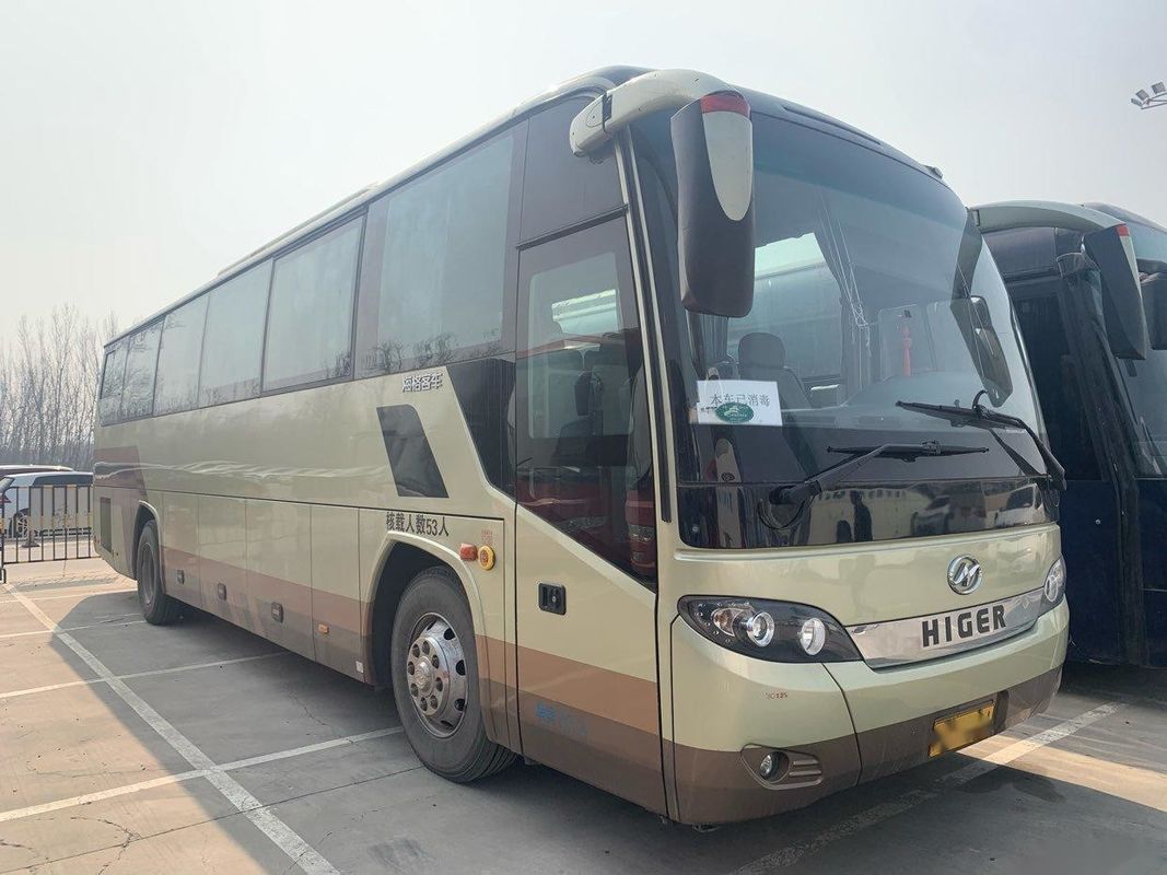 LHD οπίσθιο πρότυπο KLQ6115 μηχανών υψηλότερο εμπορικών σημάτων επιβατών λεωφορείων λεωφορείο 53 λεωφορείων χάλυβα χρησιμοποιημένο πλαίσια καθίσματα