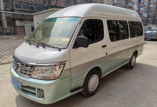 2013 έτος 6 βενζίνη JINBEI Hiace 2,0 καθισμάτων χρησιμοποιημένο μίνι λεωφορείο κανένα ατύχημα