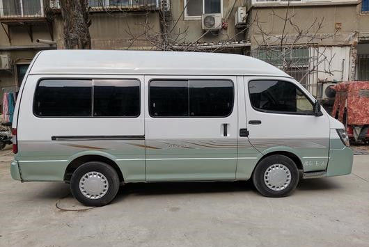 2013 έτος 6 βενζίνη JINBEI Hiace 2,0 καθισμάτων χρησιμοποιημένο μίνι λεωφορείο κανένα ατύχημα