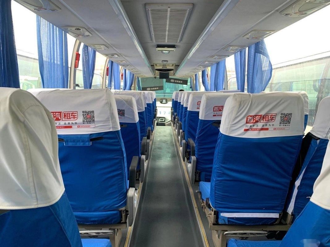 Τα χρησιμοποιημένα καθίσματα Ankai HFF6120 51 λεωφορείων λεωφορείων χρησιμοποίησαν τη Nude συσκευασία μηχανών 228kw Yuchai λεωφορείων επιβατών