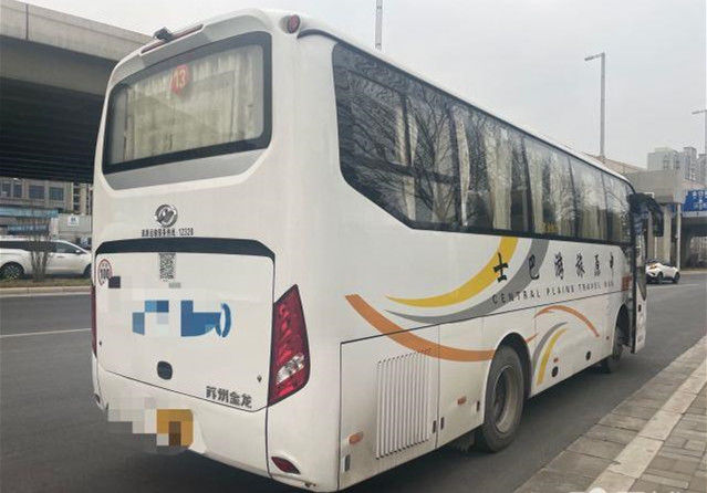 220Hp 39 χρησιμοποιημένο καθίσματα υψηλότερο λεωφορείων 2016 λεωφορείο λεωφορείων χεριών έτους 2$ο με ευρο- IV diesel και το εναλλασσόμενο ρεύμα