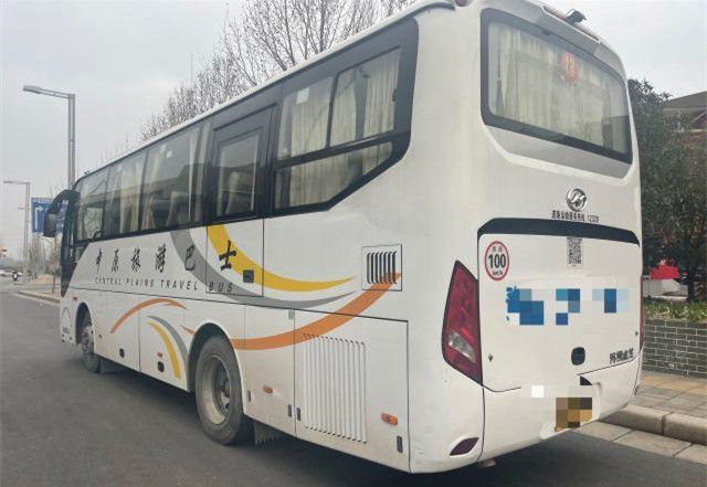 220Hp 39 χρησιμοποιημένο καθίσματα υψηλότερο λεωφορείων 2016 λεωφορείο λεωφορείων χεριών έτους 2$ο με ευρο- IV diesel και το εναλλασσόμενο ρεύμα