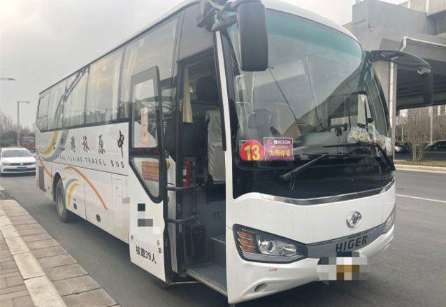 220Hp 39 χρησιμοποιημένο καθίσματα υψηλότερο λεωφορείων 2016 λεωφορείο λεωφορείων χεριών έτους 2$ο με ευρο- IV diesel και το εναλλασσόμενο ρεύμα