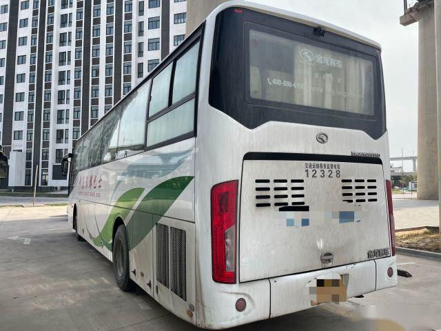 Χρησιμοποιημένο λεωφορείο Kinglong XMQ6112 51 λεωφορείων καθισμάτων αερόσακων πλαισίων αριστερή Nude συσκευασία χιλιομέτρου Drive χαμηλή