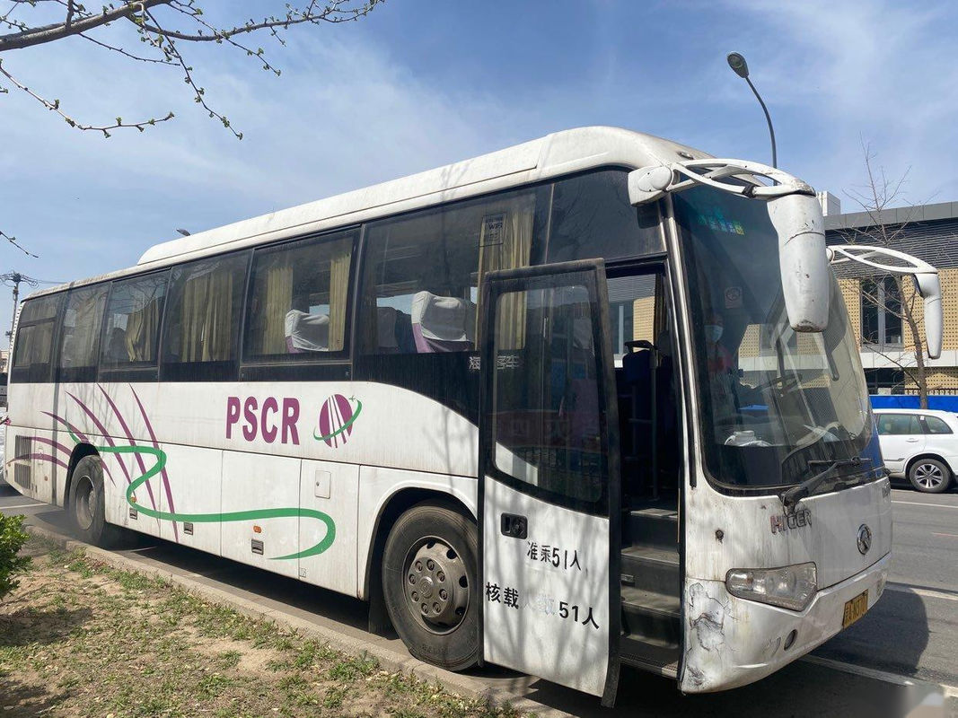 Χρησιμοποιημένο υψηλότερο λεωφορείο KLQ6119 51 χρησιμοποιημένο καθίσματα λεωφορείων λεωφορείων αριστερό λεωφορείο επιβατών Drive ενιαίο χρησιμοποιημένο πόρτα