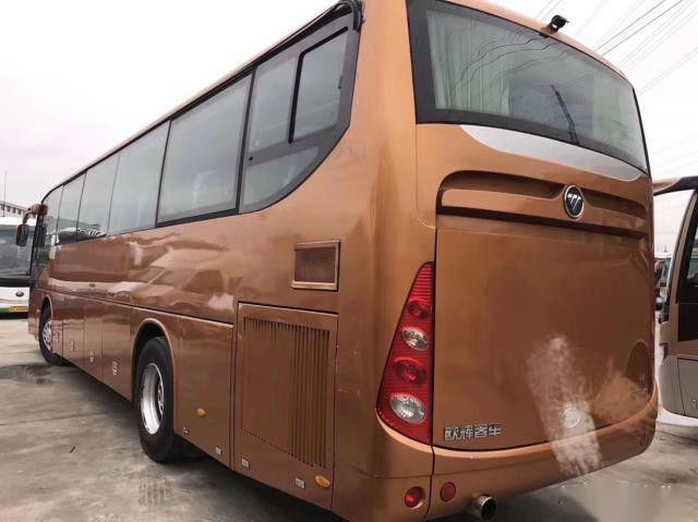 BJ6113 χρησιμοποιημένο εμπορικό σήμα 51 λεωφορείων FOTON λεωφορείων καθισμάτων ενιαίο ευρο- IV αριστερό Drive χιλιομέτρου πορτών χαμηλό