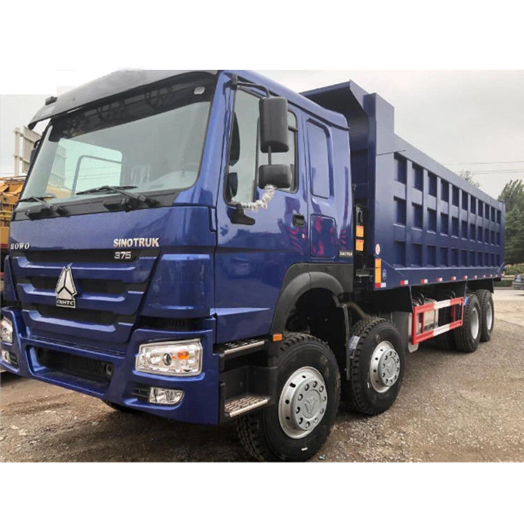 Φορτηγό εκφορτωτών Howo Sinotruck 8x4 336 πολυάσχολος 371 10 Tipper 40 τόνου φορτηγό απορρίψεων φορτηγών