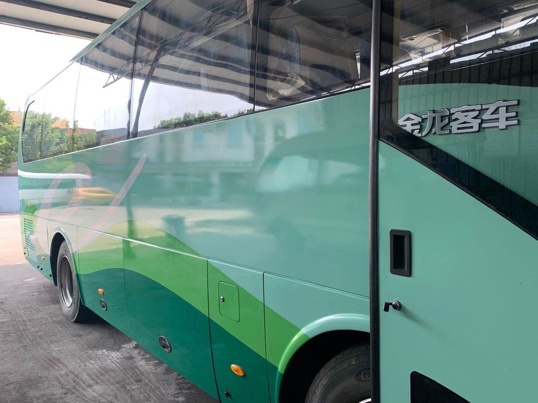 Χρησιμοποιημένα καθίσματα Kinglong XMQ6900 39 τουριστηκών λεωφορείων που αφήνονται την οδήγηση τα ενιαία πλαίσια χάλυβα πορτών χαμηλό χρησιμοποιημένο χιλιόμετρο λεωφορείο επιβατών