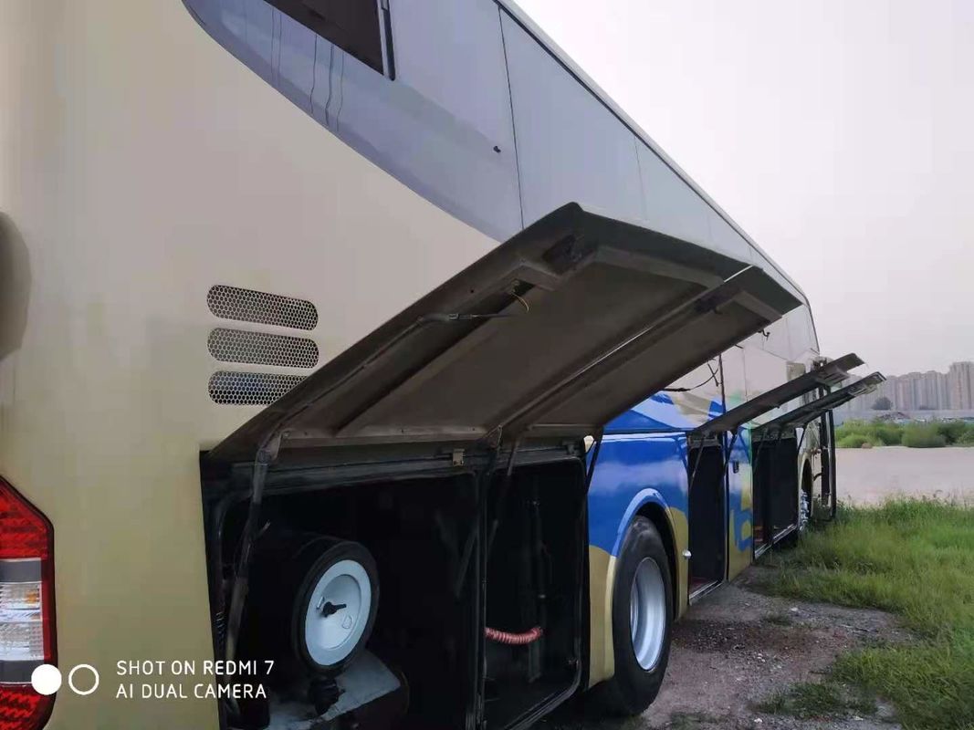 55 καθίσματα χρησιμοποίησαν χρησιμοποιημένη μηχανή diesel έτους λεωφορείων το 2012 λεωφορείων Yutong ZK6127 τη λεωφορείο σε καλή κατάσταση