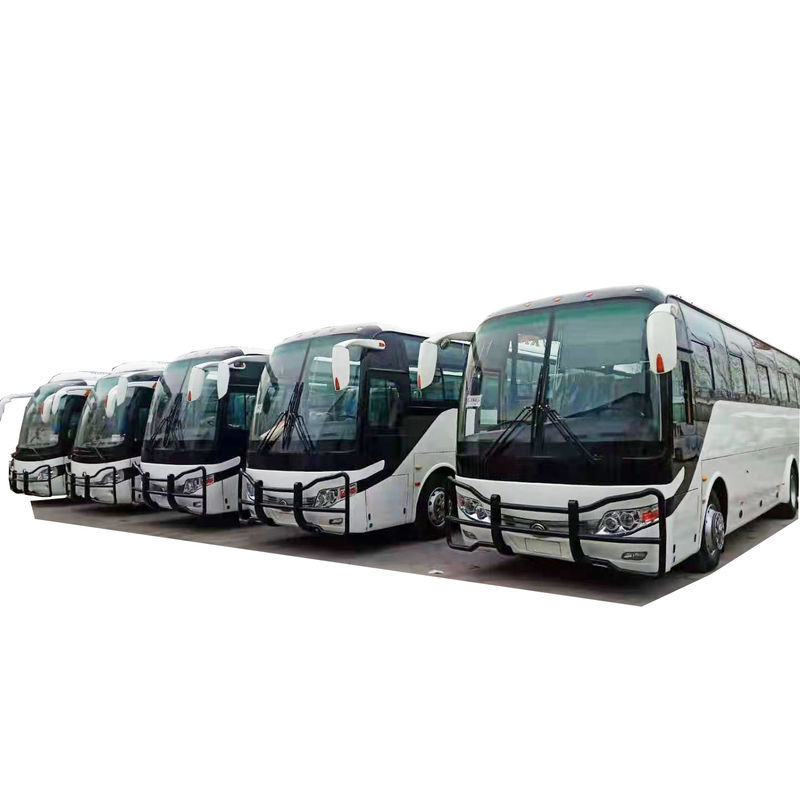 2012 χρησιμοποιημένα λεωφορεία 51 Yutong έτους diesel άσπρο χρώμα καθισμάτων Zk6110 με τον προφυλακτήρα