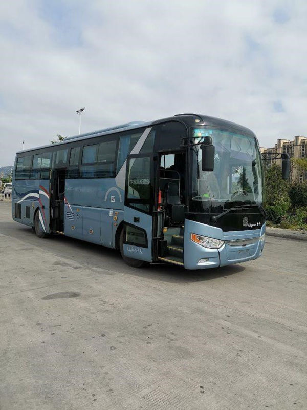2015 έτος 47 χρησιμοποιημένο καθίσματα λεωφορείο LCK6101 λεωφορείων ZHONGTONG με το κλιματιστικό μηχάνημα για τον τουρισμό