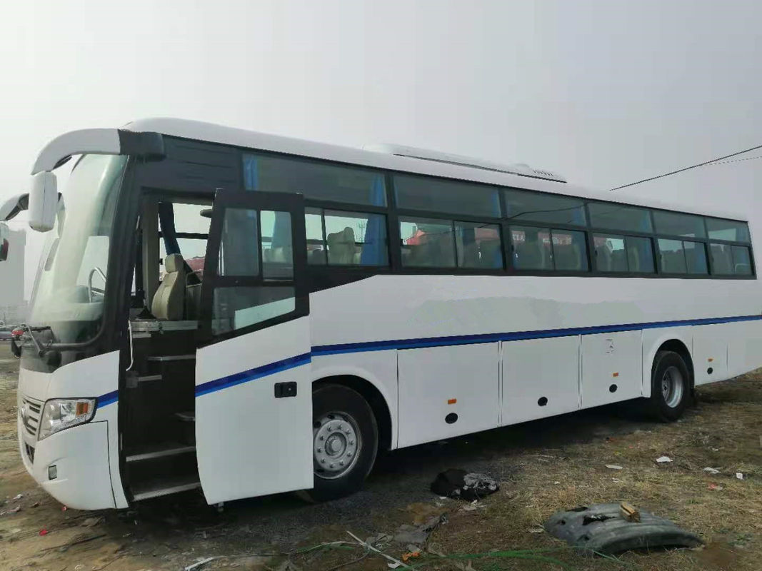 53 χρησιμοποιημένος οδηγός μηχανών diesel λεωφορείων ZK6112D Yutong καθισμάτων 2012 έτος RHD που δεν οδηγεί κανένα ατύχημα