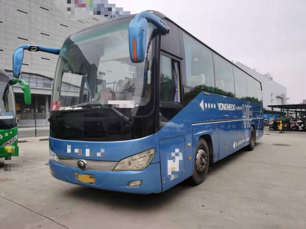 Χρησιμοποιημένο λεωφορείο Zk6119 47 Yutong καθισμάτων αερόσακων πλαισίων ευρο- IV Yuchai αριστερό χρησιμοποιημένο Drive τουριστηκό λεωφορείο πορτών μηχανών διπλό