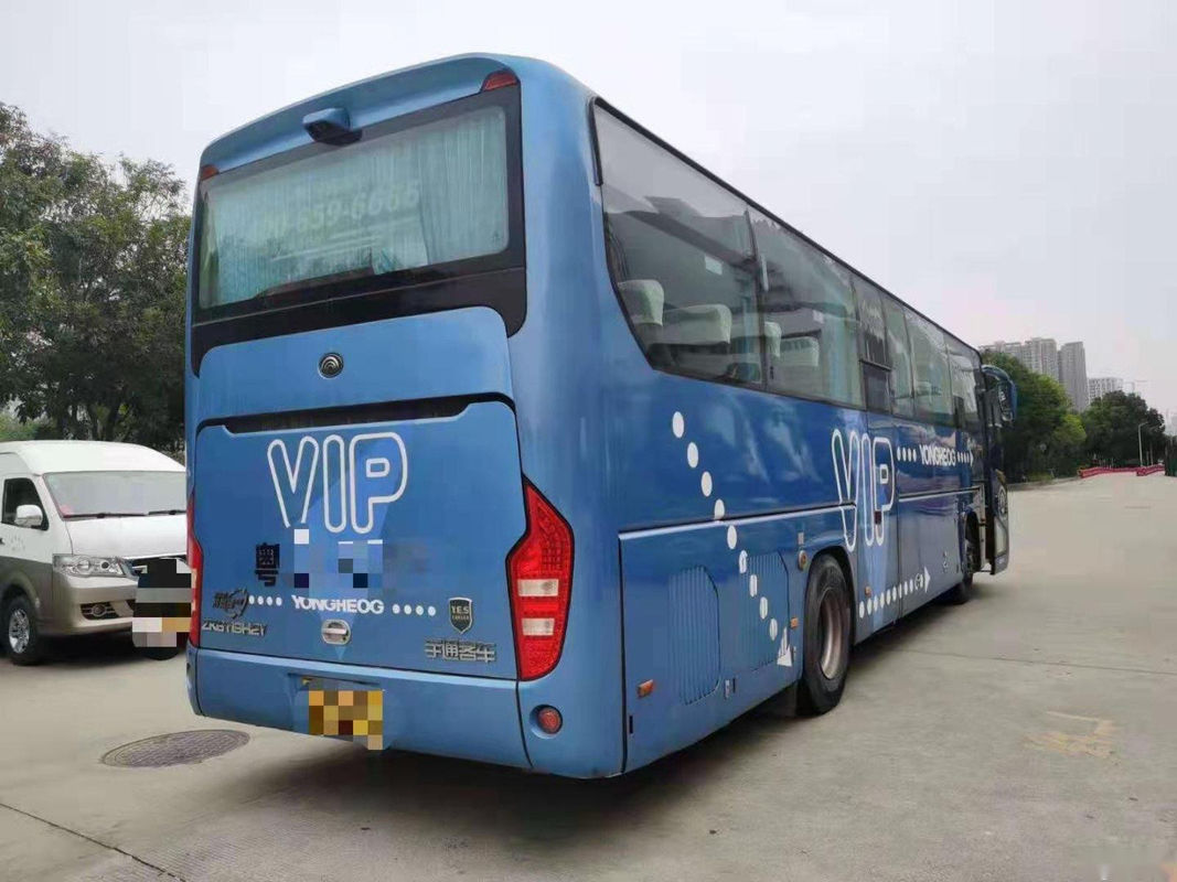 Χρησιμοποιημένο λεωφορείο Zk6119 47 Yutong καθισμάτων αερόσακων πλαισίων ευρο- IV Yuchai αριστερό χρησιμοποιημένο Drive τουριστηκό λεωφορείο πορτών μηχανών διπλό