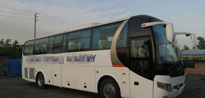 47 καθίσματα χρησιμοποίησαν χρησιμοποιημένο λεωφορείο λεωφορείων Yutong ZK6110 το λεωφορείο μηχανές diesel οδήγησης LHD 2012 ετών 100km/H