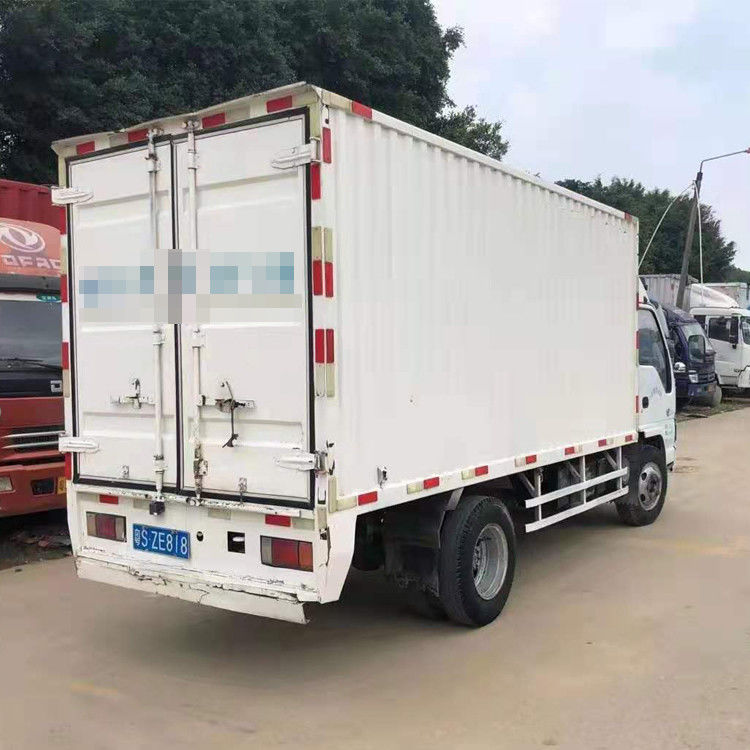 Από δεύτερο χέρι 4.2m Van Used Light καθήκον 4x2 Isuzu φορτηγό φορτίου diesel 10 τόνου
