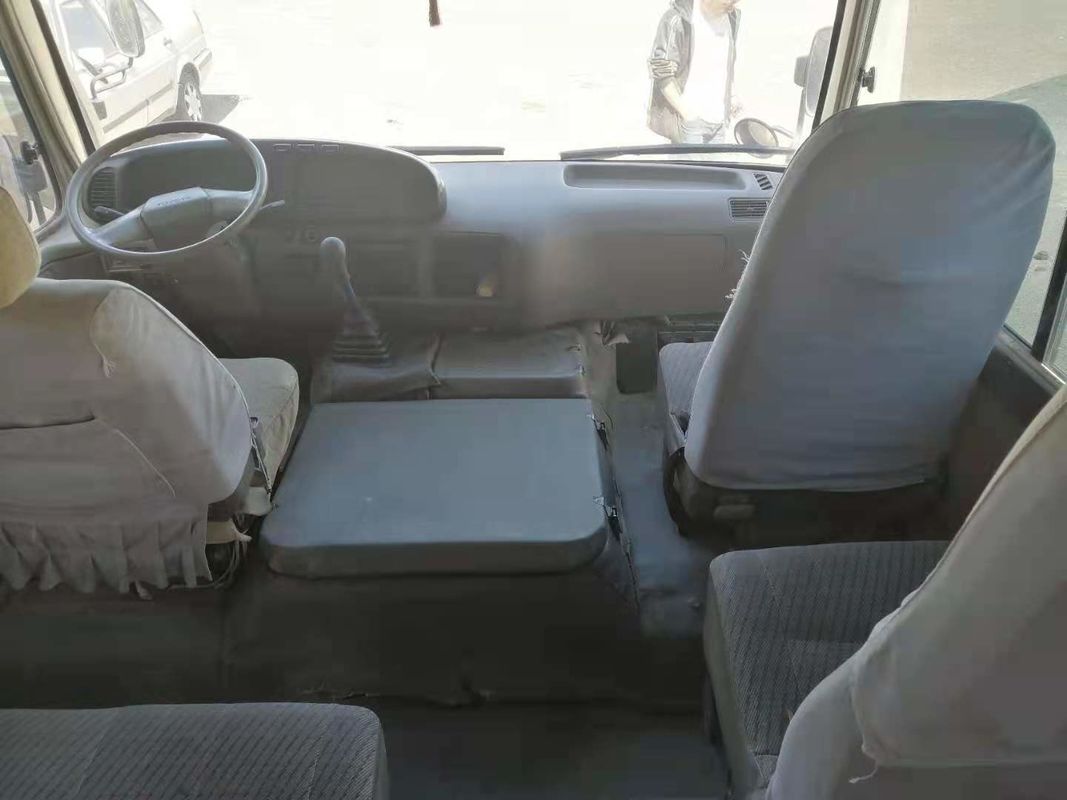 Diesel χαμηλό χιλιόμετρο Drive μηχανών 1HZ 23-29seats το αριστερό χρησιμοποίησε επιβατών χρησιμοποιημένο το λεωφορείο ακτοφυλάκων ακτοφύλακα εμπορικών σημάτων λεωφορείων ιαπωνικό