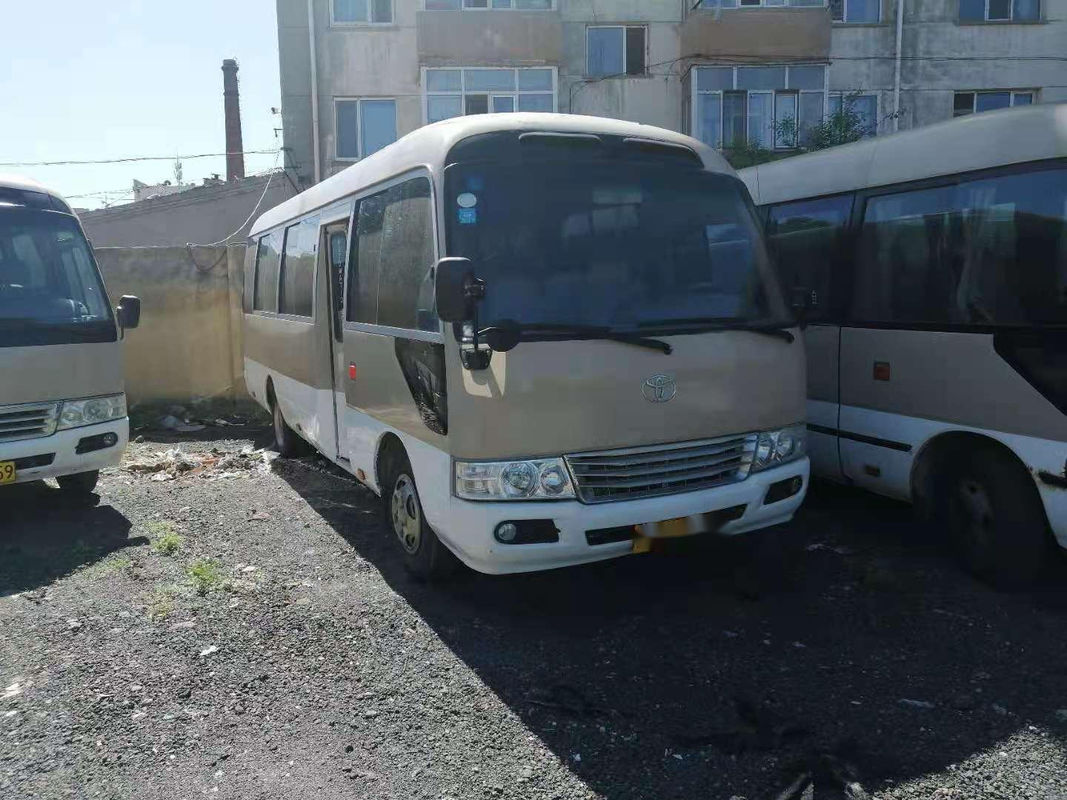 Diesel χαμηλό χιλιόμετρο Drive μηχανών 1HZ 23-29seats το αριστερό χρησιμοποίησε επιβατών χρησιμοποιημένο το λεωφορείο ακτοφυλάκων ακτοφύλακα εμπορικών σημάτων λεωφορείων ιαπωνικό