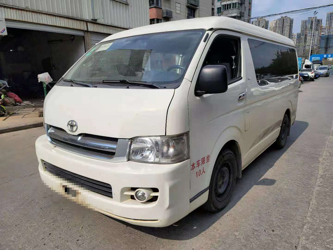 10 το diesel Toyota καθισμάτων χρησιμοποίησε το μίνι λεωφορείο με το εναλλασσόμενο ρεύμα μηχανών βενζίνης δεν εξοπλίζει κανένα έτος ατυχήματος το 2013