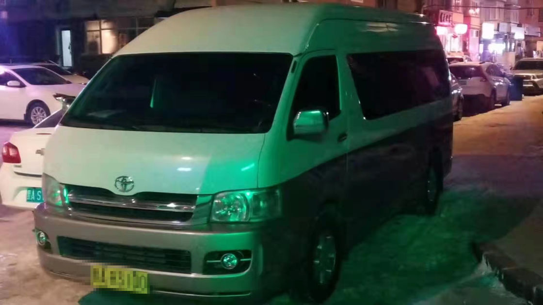2014 έτος 13 χρησιμοποιημένο Hiace μίνι λεωφορείο της Toyota βενζίνης καθισμάτων με την υψηλή αυτόματη μετάδοση στεγών