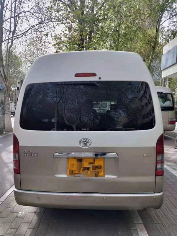 2007 έτος 13 χρησιμοποιημένο Hiace μίνι λεωφορείο της Toyota βενζίνης καθισμάτων με πολυτέλειας υψηλή στέγη μετάδοσης καθισμάτων την αυτόματη