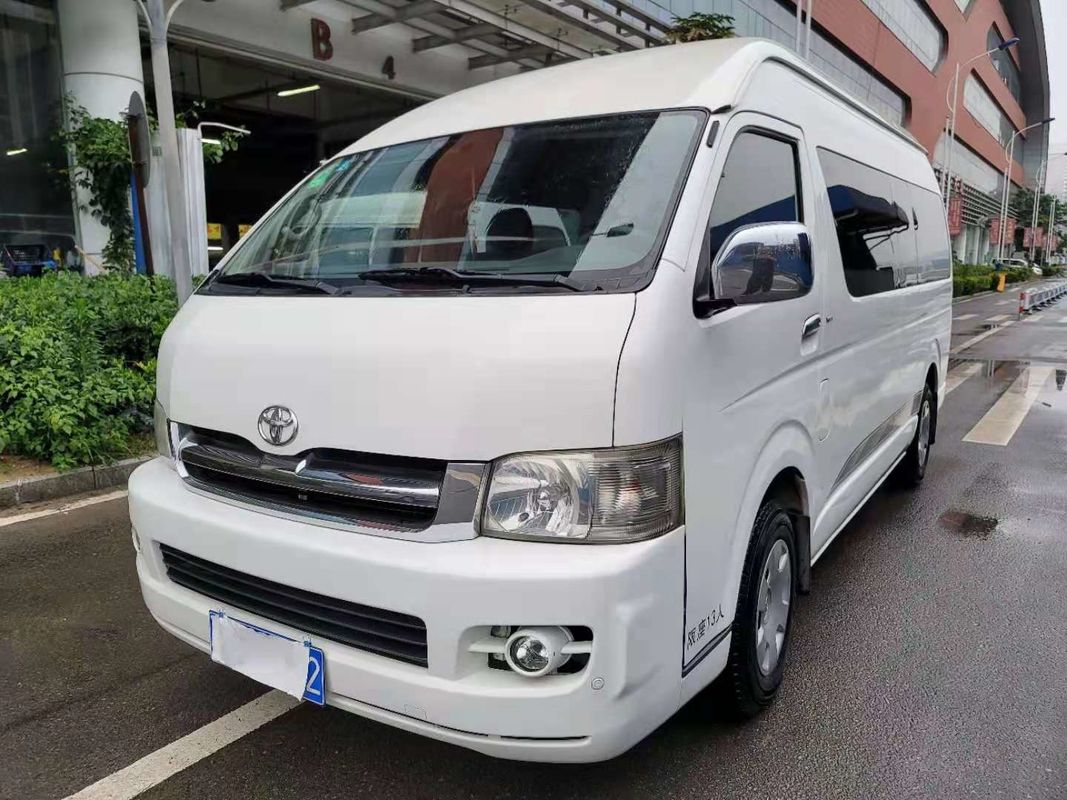 2012 έτος 13 χρησιμοποιημένο Hiace μίνι λεωφορείο της Toyota βενζίνης καθισμάτων με την υψηλή στέγη καθισμάτων πολυτέλειας για την επιχείρηση