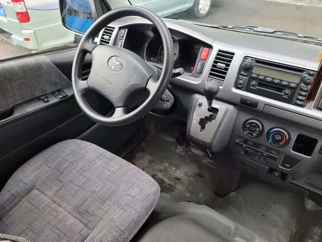 2012 έτος 13 χρησιμοποιημένο Hiace μίνι λεωφορείο της Toyota βενζίνης καθισμάτων με την υψηλή στέγη καθισμάτων πολυτέλειας για την επιχείρηση
