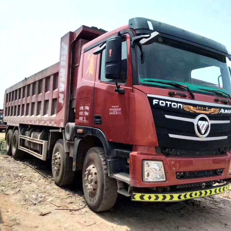 375HP το φορτηγό απορρίψεων της Κίνας 6X4 8X4 FOTON AUMAN χρησιμοποίησε την τιμή 50 τόνου LHD RHD