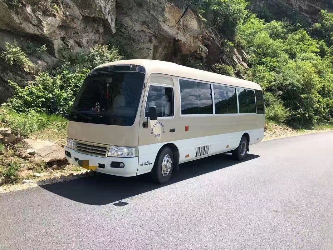 Η χρησιμοποιημένη μίνι μηχανή 23/29 ακτοφυλάκων 15B της Toyota λεωφορείων καθίσματα χρησιμοποίησε το χαμηλό χιλιόμετρο λεωφορείων επιβατών