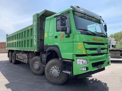 Από δεύτερο χέρι Sinotruk HOWO 7 βαρύ φορτηγό 380 ιπποδύναμη 8X4 8.2m φορτηγό εκφορτωτών ZZ3317N4667E1 της Κίνας