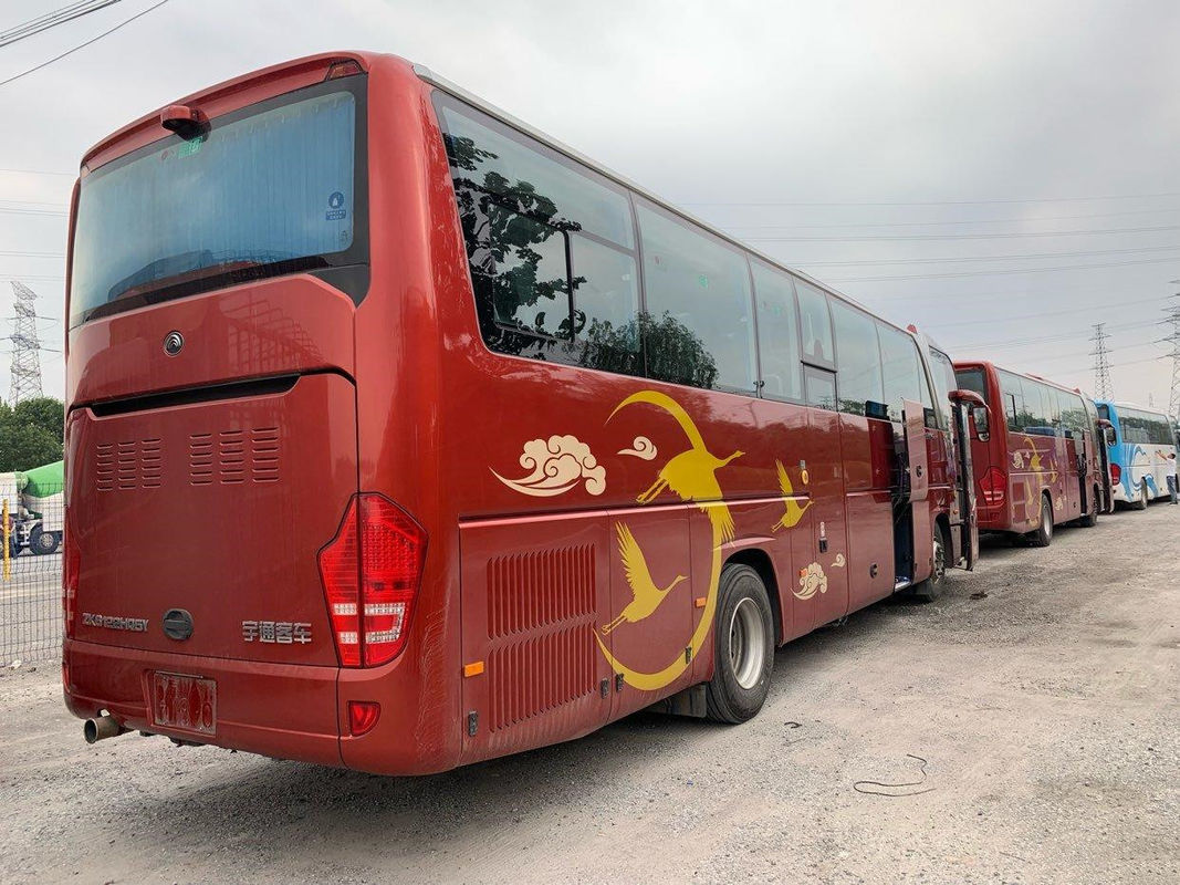 Χρησιμοποιημένο λεωφορείο ZK6122 50 καθίσματα 2+2 σχεδιάγραμμα 2019 Yutong οπίσθια Yuchai αερόσακων μηχανή πλαισίων 243kw