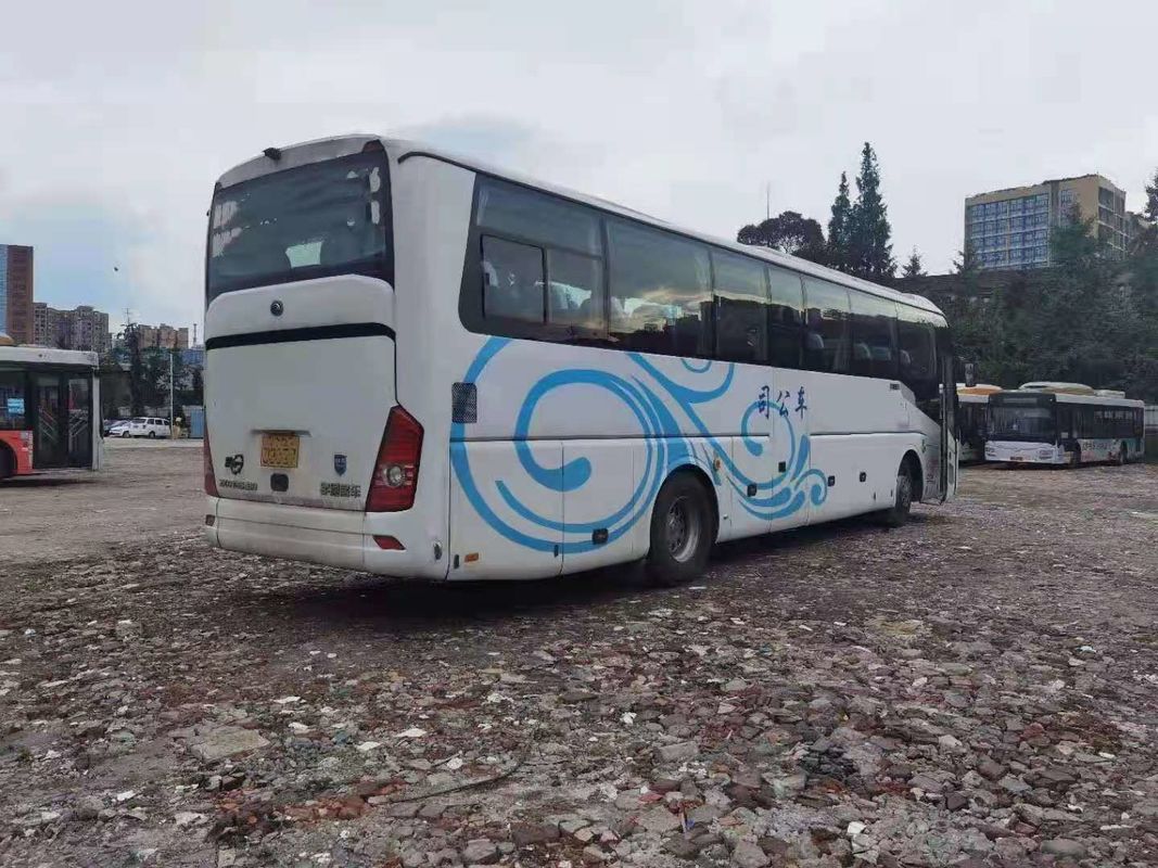 49 καθίσματα χρησιμοποίησαν Yutong ZK6127 χρησιμοποιημένη τη λεωφορείο λεωφορείων λεωφορείων το 2016 μηχανή diesel καθισμάτων έτους νέα LHD σε καλή κατάσταση