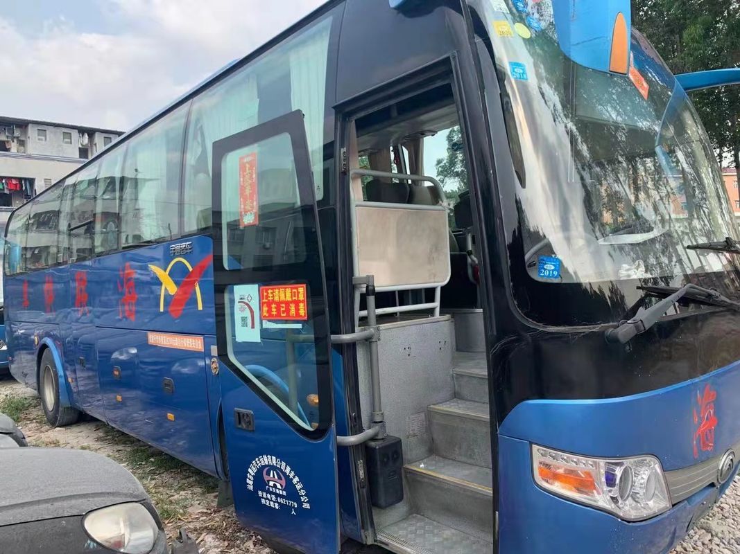 41 τα καθίσματα χρησιμοποίησαν χρησιμοποιημένο λεωφορείο 2013 οδήγηση LHD λεωφορείων Yutong ZK6107 το λεωφορείο έτους 100km/H ΚΑΝΈΝΑ ατύχημα