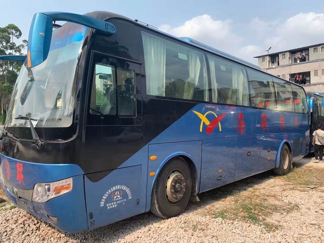 41 τα καθίσματα χρησιμοποίησαν χρησιμοποιημένο λεωφορείο 2013 οδήγηση LHD λεωφορείων Yutong ZK6107 το λεωφορείο έτους 100km/H ΚΑΝΈΝΑ ατύχημα