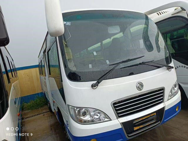 Το χρησιμοποιημένο λεωφορείο 22 Dongfeng καθίσματα χρησιμοποίησε τη μίνι λεωφορείων EQ6660 Weichai μηχανών 96kw το 2020 καλή συνθήκη χιλιομέτρου έτους χαμηλή