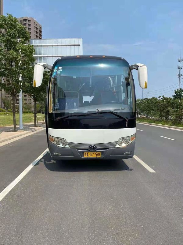 47 καθίσματα χρησιμοποίησαν χρησιμοποιημένο λεωφορείο 2009 οδήγηση LHD λεωφορείων Yutong ZK6107 το λεωφορείο έτους 100km/H ΚΑΝΈΝΑ ατύχημα