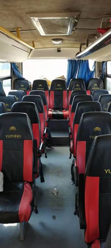 Χρησιμοποιημένο μικρό λεωφορείο για την πώληση 19 κοντό λεωφορείο έτους καθισμάτων νέο για την πώληση κοντά σε με χρησιμοποιημένο Yutong λεωφορείο μηχανών λεωφορείων ZK6729D μπροστινό