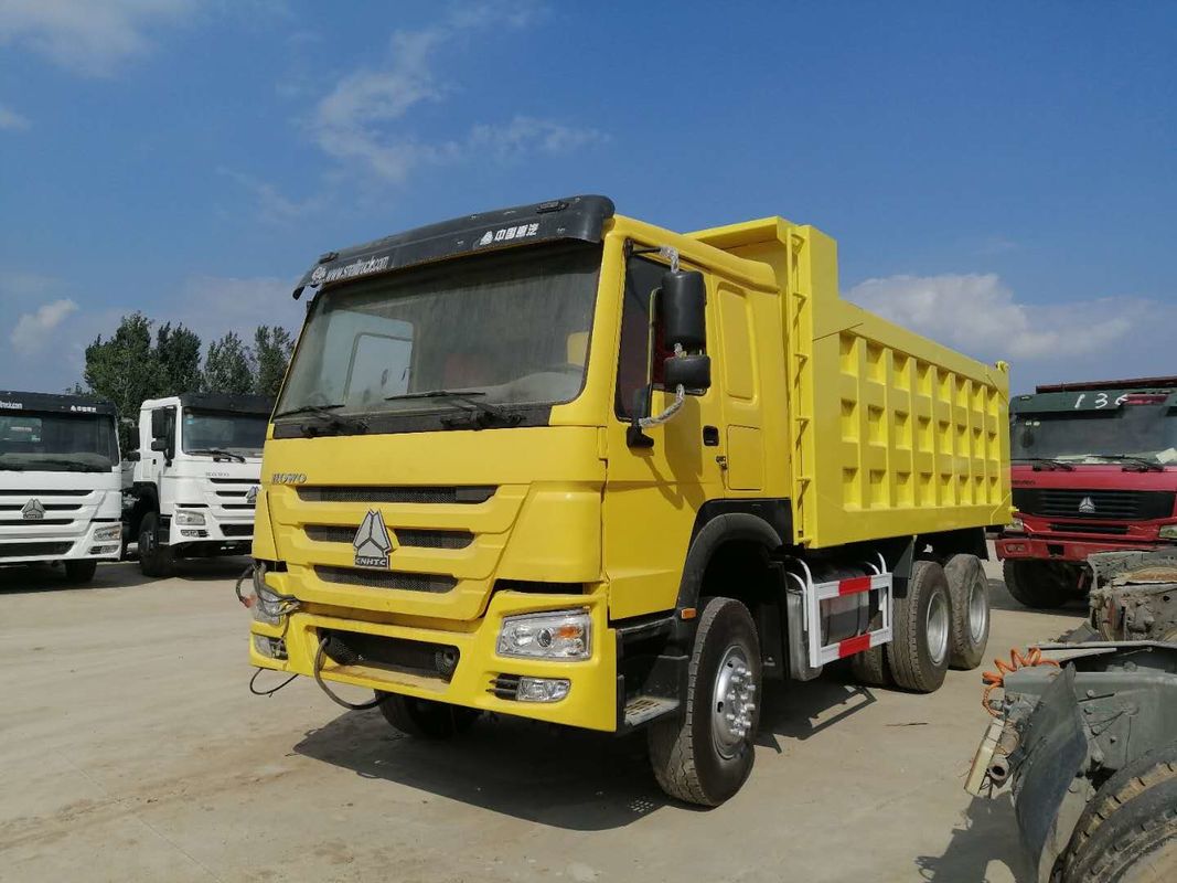Χρησιμοποιημένη Tipper φορτηγών απορρίψεων φορτηγών απορρίψεων SINOTRUK HOWO 6x4 πώληση φορτηγών στη Γκάνα για το φτηνό χρησιμοποιημένο φορτηγό απορρίψεων πώλησης