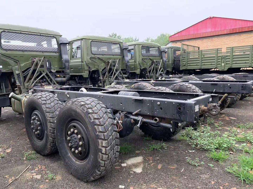 4x4 από τα πλαίσια στρατιωτικών οχημάτων φορτηγών τροχόσπιτων φορτηγών ερήμων Dongfeng 6x6 πλαισίων οδικών φορτηγών