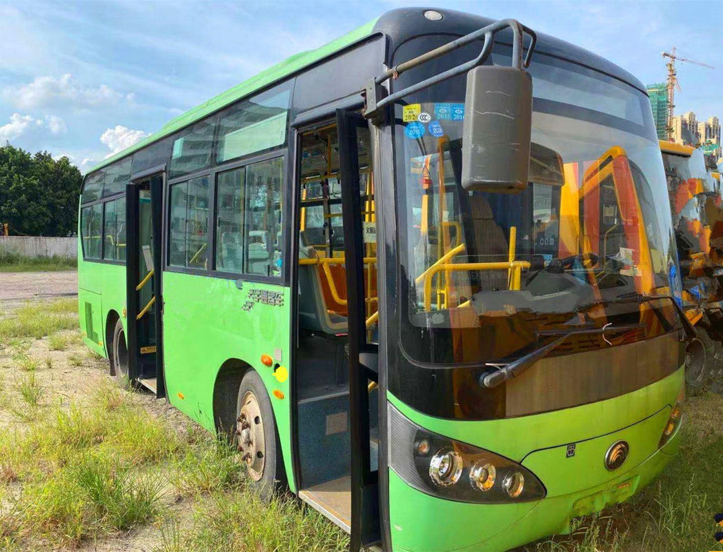 Πολυτέλεια 20 Yutong ZK6770 χρησιμοποιημένο καθίσματα λεωφορείο λεωφορείων τουριστών καυσίμων diesel Yuchai 140kw από δεύτερο χέρι